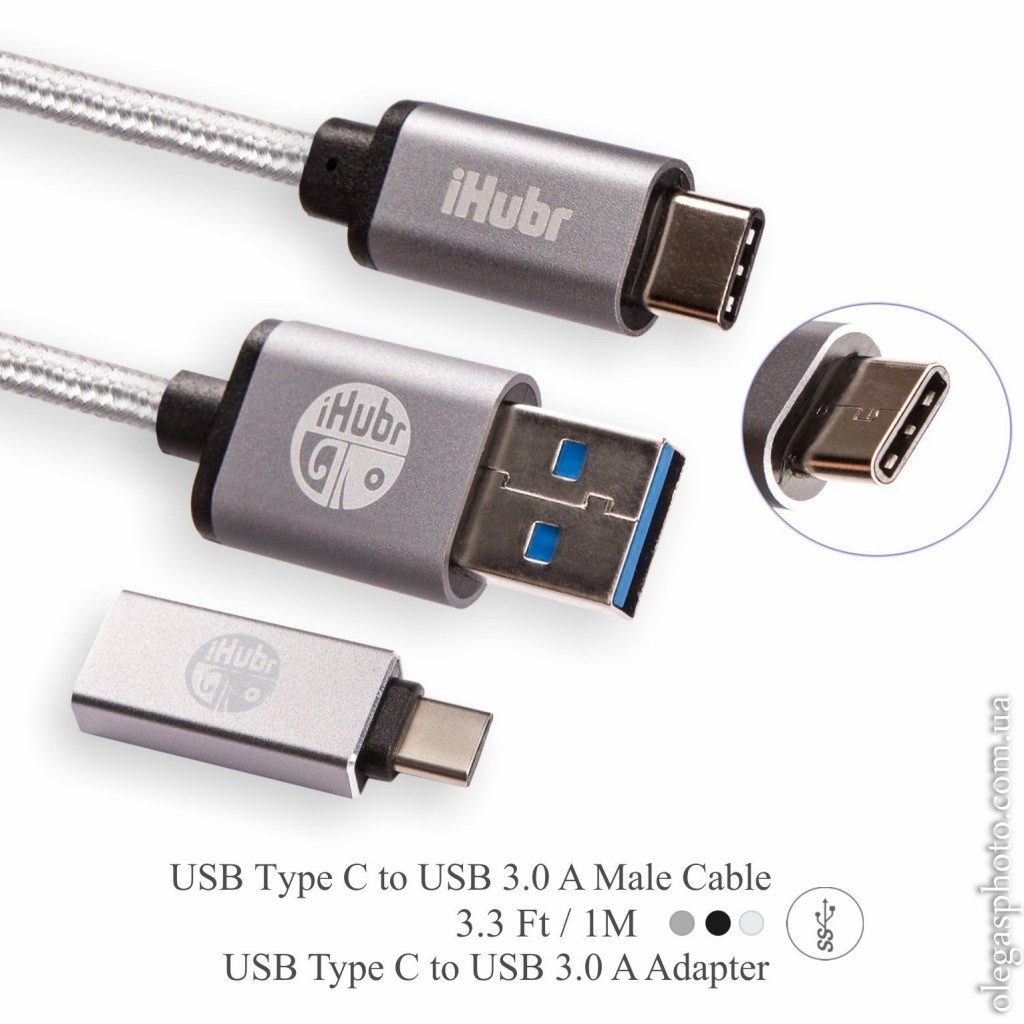 subject photography of usb cables for amazon